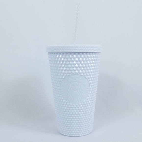 Starbucks Other - Starbucks Spring 2024 White Studded Bling Cold Cup Tumbler 16oz